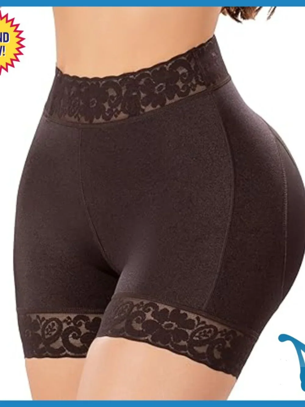 Medium Compression Butt Lifting Shapewear Shorts Tummy Control
